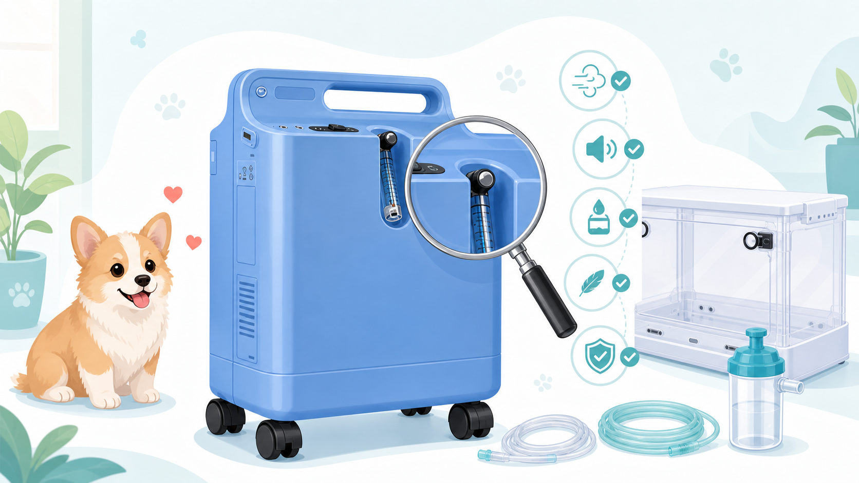 How to Choose a Pet Oxygen Machine: 5 Practical Checks