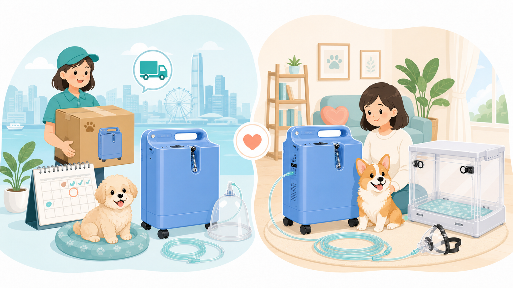 Rent or Buy a Pet Oxygen Machine in Hong Kong?