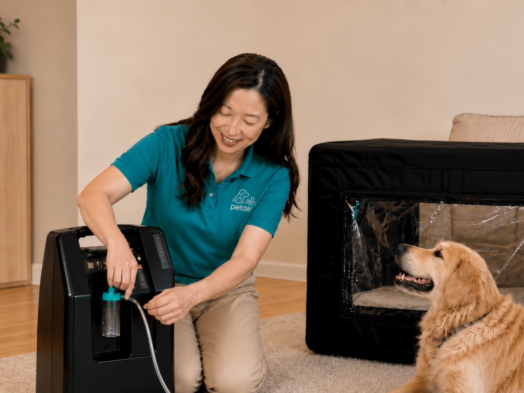 How to place a pet oxygen rental order